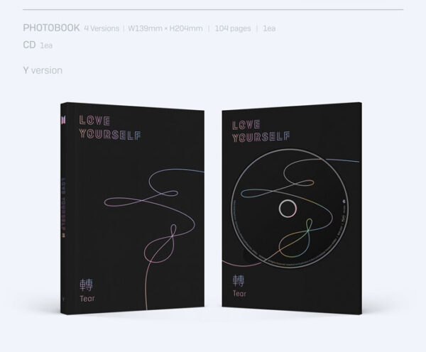BTS - LOVE YOURSELF ‘Tear’ (U Ver.) kaeguli kpop shop albums and merchandise