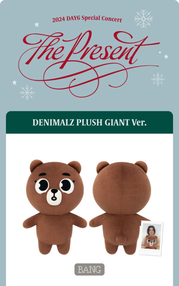 DAY6 - DAY6 2024 Special Concert 'The Present' (DENIMALZ PLUSH GIANT Ver.) (BANG) ke pil don kaeguli kpop shop albums and merchandise