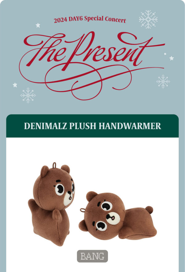 DAY6 - DAY6 2024 Special Concert 'The Present' (DENIMALZ PLUSH HANDWARMER) (DON) pil ke bang kaeguli kpop shop albums and merchandise