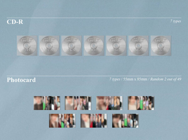 GOT7 - 4TH FULL ALBUM [Breath of Love : Last Piece] (7 TYPE Random) kaeguli kpop shop albums and merchandise