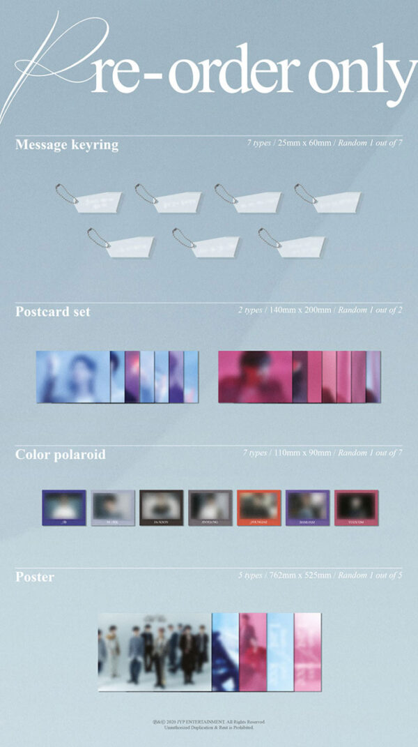 GOT7 - 4TH FULL ALBUM [Breath of Love : Last Piece] (7 TYPE Random) kaeguli kpop shop albums and merchandise