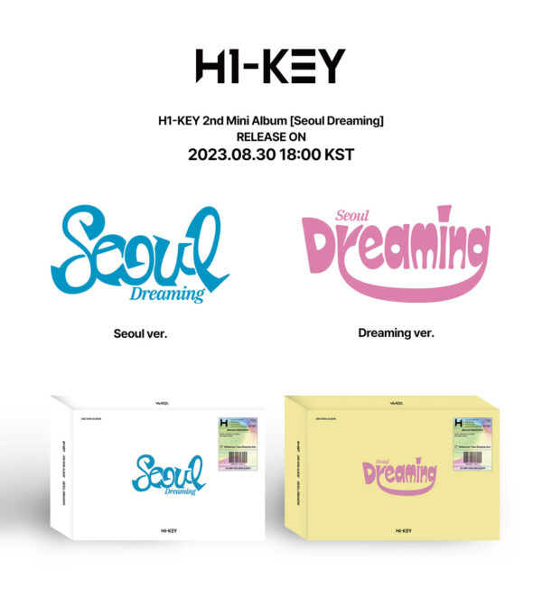 H1-KEY - 2nd Mini Album [Seoul Dreaming] kaeguli kpop shop albums and merchandise