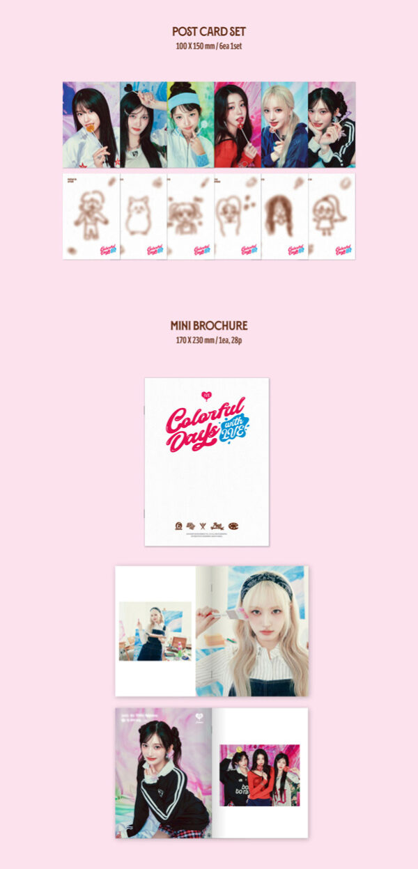 IVE - IVE 2025 SEASON'S GREETINGS [Colorful Days with IVE] kaegui kpop shop albums and merchandise