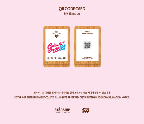 IVE - IVE 2025 SEASON'S GREETINGS [Colorful Days with IVE] kaegui kpop shop albums and merchandise