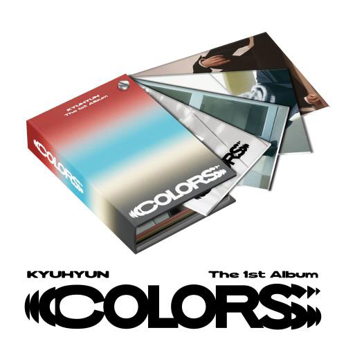 KYUHYUN - KYUHYUN The 1st Album ‘COLORS’ [Color Swatch Book ver.] kaeguli kpop shop albums and merchandise