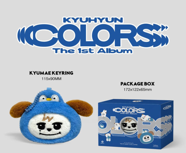 KYUHYUN - KYUHYUN The 1st Album ‘COLORS’ [KYUMAE ver.] kaeguli kpop shop albums and merchandise