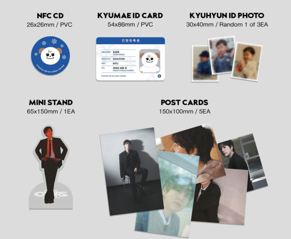 KYUHYUN - KYUHYUN The 1st Album ‘COLORS’ [KYUMAE ver.] kaeguli kpop shop albums and merchandise