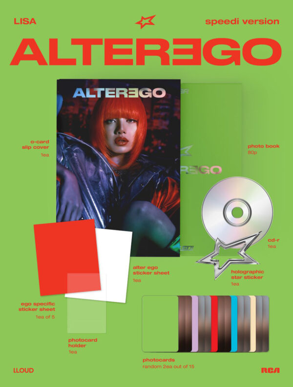 LISA (BLACKPINK) - LISA [Alter Ego –photobook speedi ver.] kaeguli kpop shop albums and merchandise