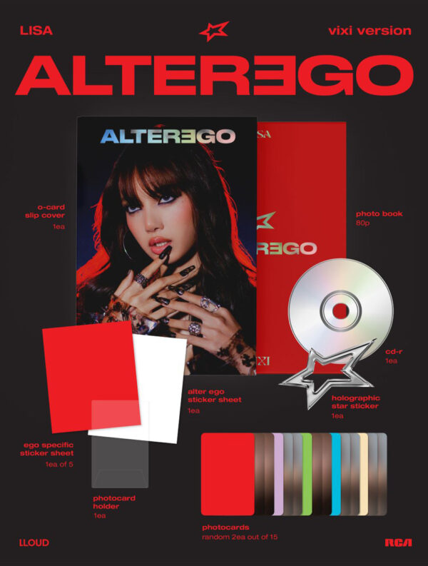 LISA (BLACKPINK) - LISA [Alter Ego –photobook vixi ver.] kaeguli kpop shop albums and merchandise