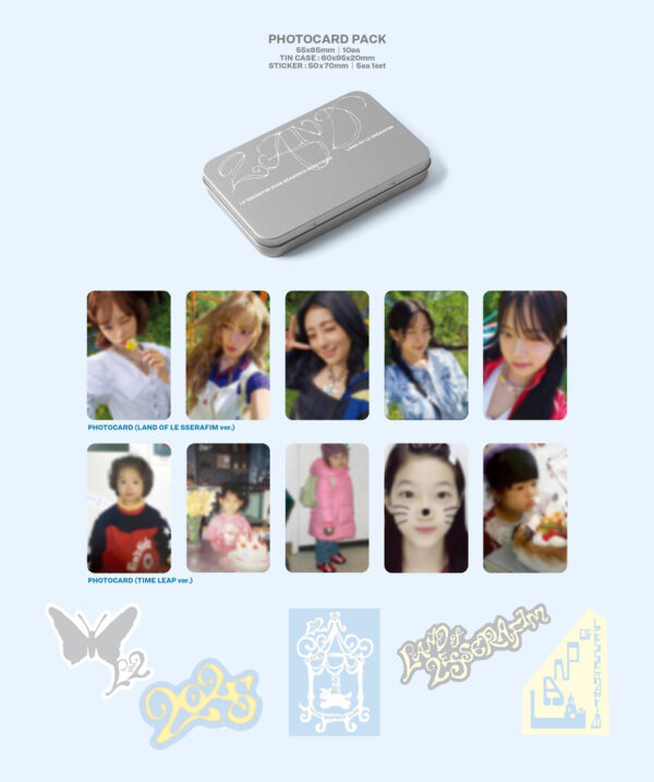 LE SSERAFIM - LE SSERAFIM 2025 SEASON'S GREETINGS kaegui kpop shop albums and merchandise