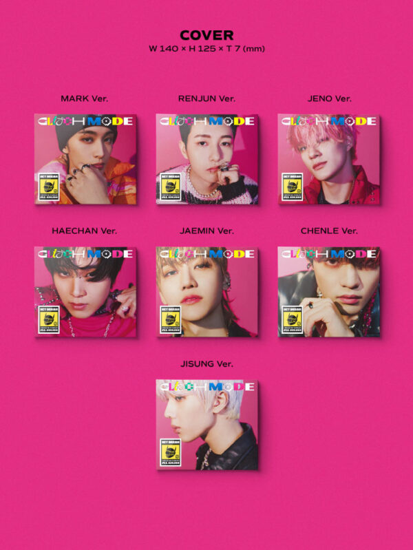NCT DREAM - The 2nd Album [Glitch Mode] (Digipack Ver.) (Random Ver.) mark renjun jeno haechan jaemin chenle jisung kaeguli kpop shop albums and merchandise