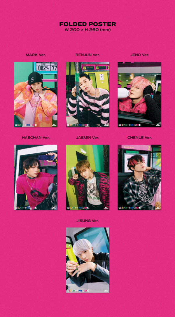NCT DREAM - The 2nd Album [Glitch Mode] (Digipack Ver.) (Random Ver.) mark renjun jeno haechan jaemin chenle jisung kaeguli kpop shop albums and merchandise