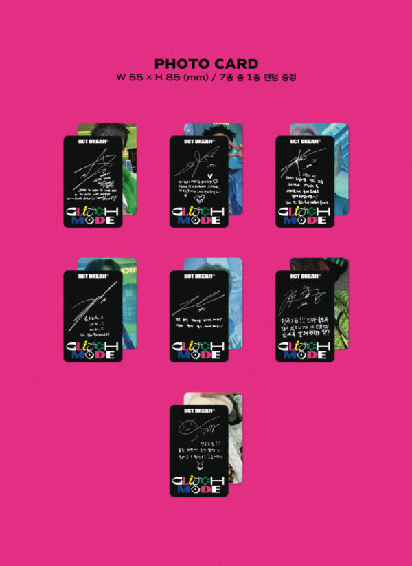 NCT DREAM - The 2nd Album [Glitch Mode] (Digipack Ver.) (Random Ver.) mark renjun jeno haechan jaemin chenle jisung kaeguli kpop shop albums and merchandise