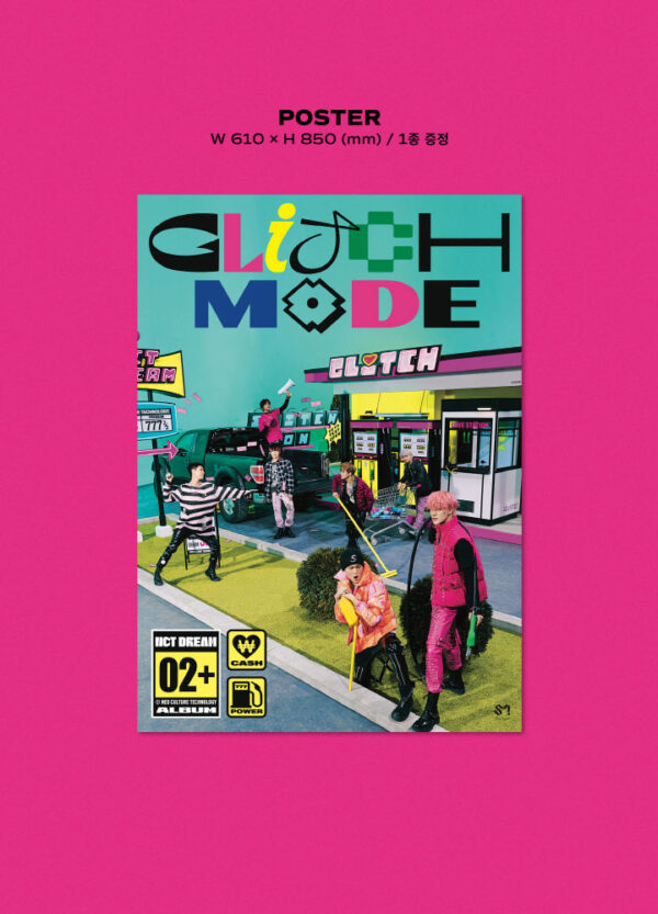 NCT DREAM - The 2nd Album [Glitch Mode] (Digipack Ver.) (Random Ver.) mark renjun jeno haechan jaemin chenle jisung kaeguli kpop shop albums and merchandise