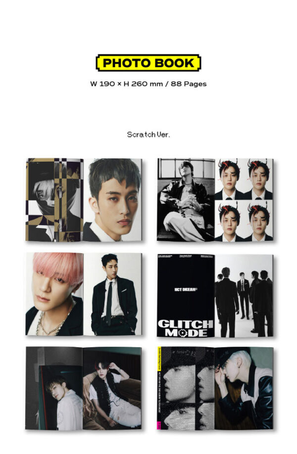 NCT DREAM - The 2nd Album [Glitch Mode] (Photobook Ver.) (Random Ver.) glitch scratch kaeguli kpop shop albums and merchandise