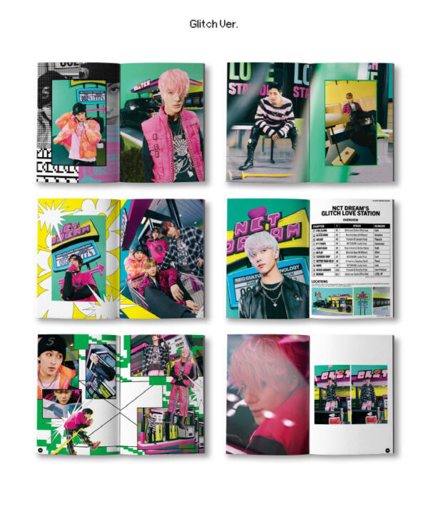NCT DREAM - The 2nd Album [Glitch Mode] (Photobook Ver.) (Random Ver.) glitch scratch kaeguli kpop shop albums and merchandise