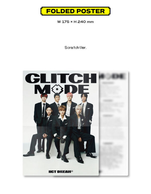 NCT DREAM - The 2nd Album [Glitch Mode] (Photobook Ver.) (Random Ver.) glitch scratch kaeguli kpop shop albums and merchandise