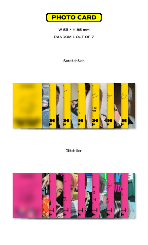 NCT DREAM - The 2nd Album [Glitch Mode] (Photobook Ver.) (Random Ver.) glitch scratch kaeguli kpop shop albums and merchandise