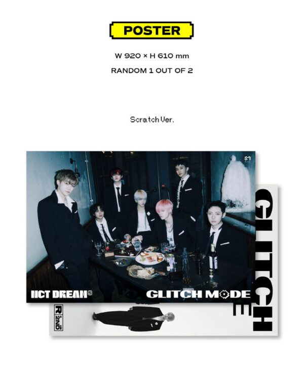 NCT DREAM - The 2nd Album [Glitch Mode] (Photobook Ver.) (Random Ver.) glitch scratch kaeguli kpop shop albums and merchandise