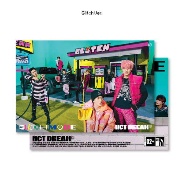 NCT DREAM - The 2nd Album [Glitch Mode] (Photobook Ver.) (Random Ver.) glitch scratch kaeguli kpop shop albums and merchandise