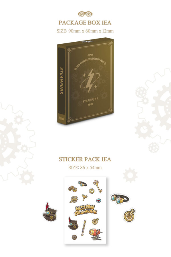NCT - NCT ZONE COUPON CARD (STEAMPUNK Ver.) kaeguli kpop shop albums and merchandise