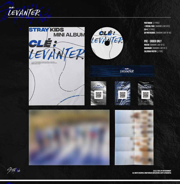 Stray Kids - [Clé : LEVANTER] Normal Edition (LEVANTER Ver.) Kaeguli kpop shop albums and merchandise
