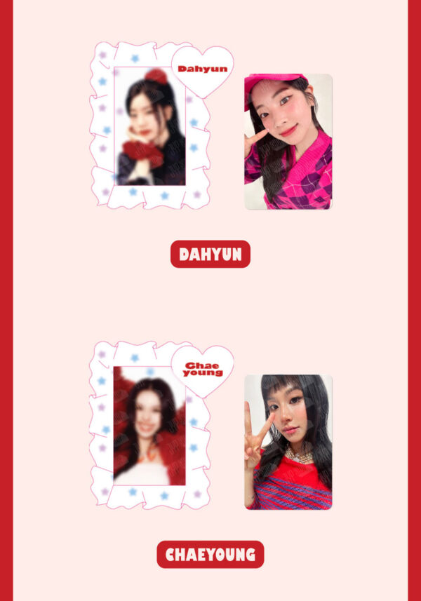 TWICE - TWICE STRATEGY POP-UP In SEOUL (CUSHION KEYRING) nayeion jeongyeon momo sana jiho dahyun chaeyoung tzuyukaeguli kpop shop albums and merchandise