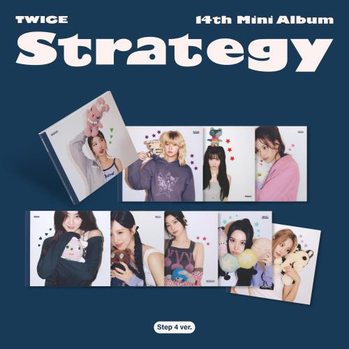 TWICE – 14th Mini Album [STRATEGY] (Step 4 Ver.) jihyo dahyun njeong yeon mina tzuyu momo chae young sana kaeguli kpop shop albums and merchandise