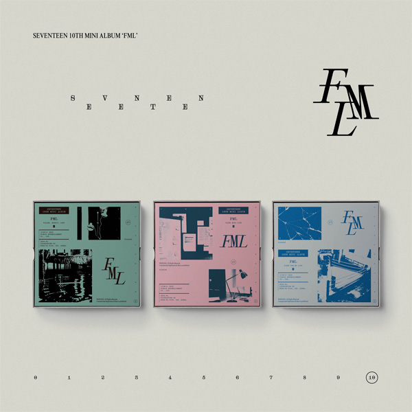 SEVENTEEN - 10th Mini Album [FML] (FIGHT FOR MY LIFE Ver.) fallen misfit lost fadded mono life kaeguli kpop shop albums and merchandise
