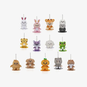 SEVENTEEN - MINITEEN OFFICIAL MD MAGNET PLUSH KEYRING - BBOOGYULI chandalee choitcherry doa foxdungee jjongtoram kimja nonver o.c.l ppyopuli shuasumi the palee kaeguli kpop shop official albums and merchandise