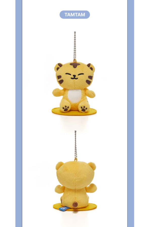SEVENTEEN - MINITEEN OFFICIAL MD MAGNET PLUSH KEYRING - BBOOGYULI chandalee choitcherry doa foxdungee jjongtoram kimja nonver o.c.l ppyopuli shuasumi the palee kaeguli kpop shop official albums and merchandise