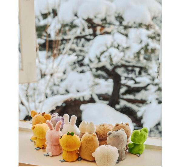 SEVENTEEN - MINITEEN OFFICIAL MD MAGNET PLUSH KEYRING - BBOOGYULI chandalee choitcherry doa foxdungee jjongtoram kimja nonver o.c.l ppyopuli shuasumi the palee kaeguli kpop shop official albums and merchandise