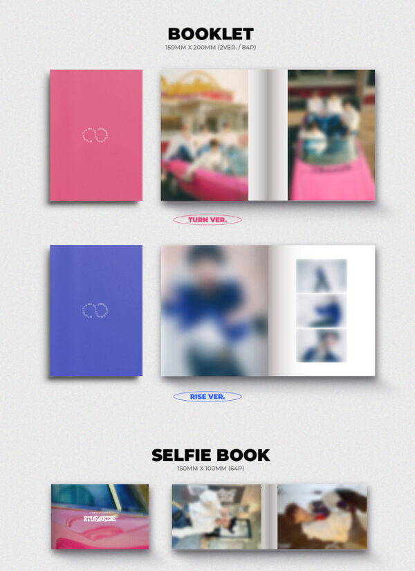 8TURN - The 1st Mini Album [8TURNRISE] turn rise kaeguli kpop shop albums and merchandise