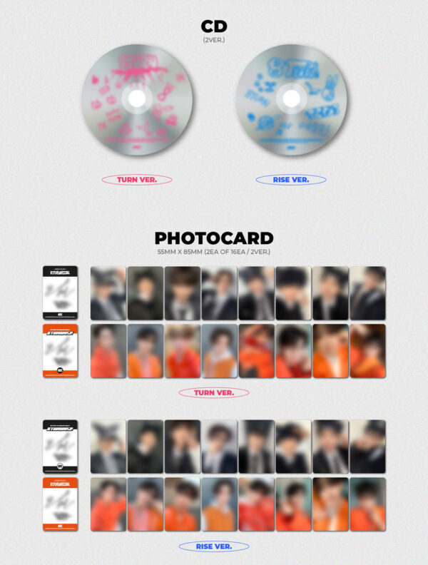 8TURN - The 1st Mini Album [8TURNRISE] turn rise kaeguli kpop shop albums and merchandise