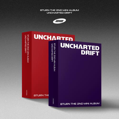 8TURN - 2ND MINI ALBUM [UNCHARTED DRIFT] uncharted drift kaeguli kpop shop albums and merchandise