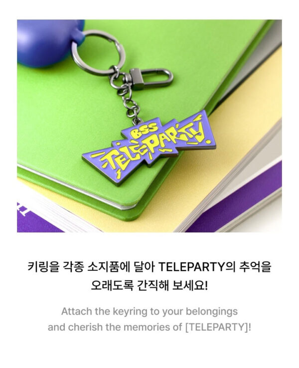 BSS (SEVENTEEN) - 2nd Single Album [TELEPARTY] OFFICIAL MD (KEYRING) kaeguli kpop shop albums and merchandise