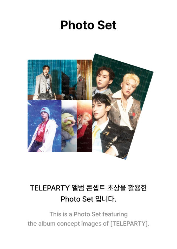 BSS (SEVENTEEN) - 2nd Single Album [TELEPARTY] OFFICIAL MD (PHOTO SET) kaeguli kpop shop albums and merchandise