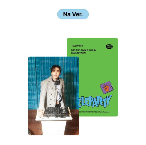 BSS (SEVENTEEN) - 2nd Single Album [TELEPARTY] OFFICIAL MD (PHOTO SET) kaeguli kpop shop albums and merchandise