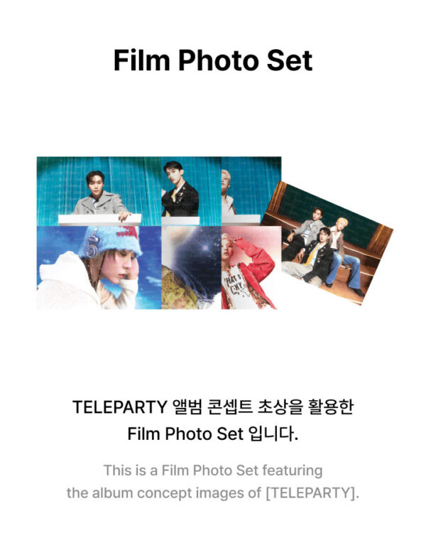 BSS (SEVENTEEN) - 2nd Single Album [TELEPARTY] OFFICIAL MD (FILM PHOTO SET) kaeguli kpop shop albums and merchandise