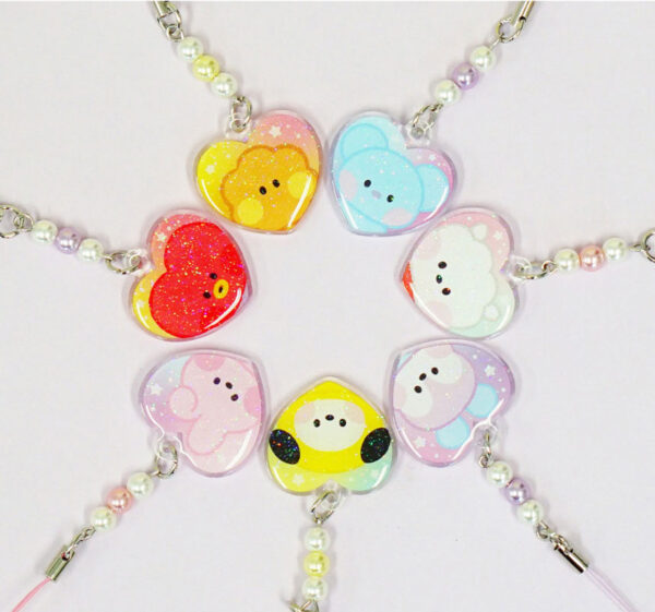 BTS - BT21 RETRO PHONE KEYRING COOKY kaeguli kpop shop albums and merchanise