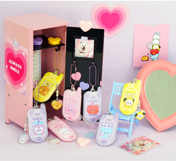 BTS - BT21 RETRO PHONE KEYRING COOKY kaeguli kpop shop albums and merchanise