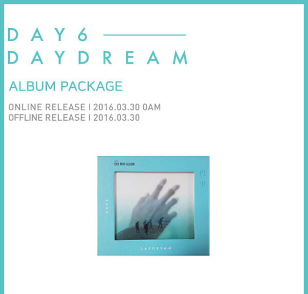 DAY6 - Mini Album Vol.2 [DAYDREAM] kaeguli kpop shop albums and merchandise