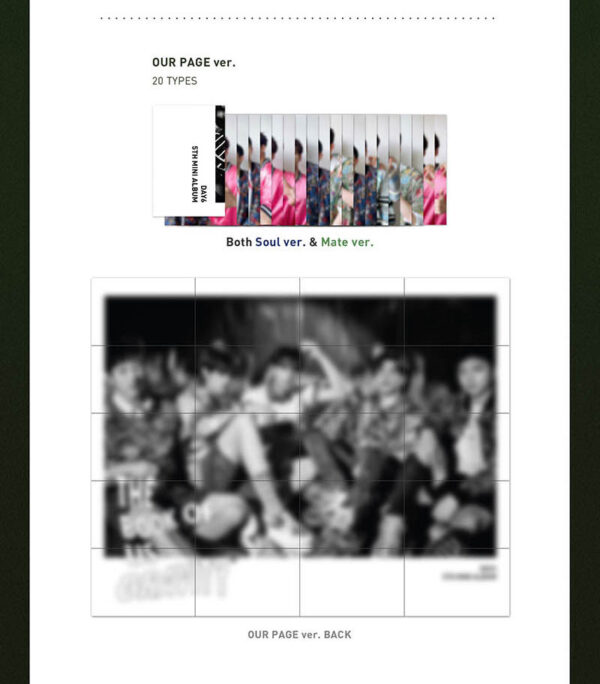 DAY6 - Mini Album Vol.5 [The Book of Us : Gravity] (SOUL Ver.) mate kaeguli kpop shop albums and merchandise
