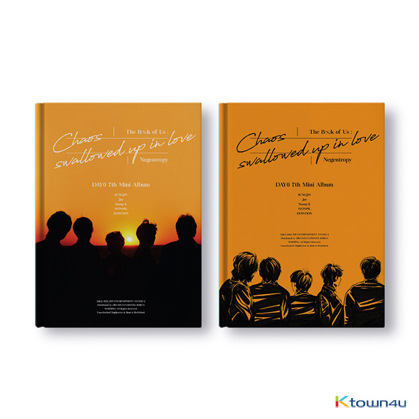 DAY6 - Mini Album Vol.7 [The Book of Us : Negentropy - Chaos swallowed up in love] (ONLY Ver.) kaeguli kpop shop albums and merchandise