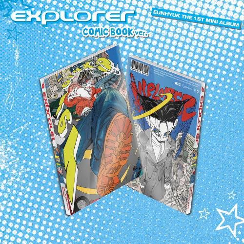 EUNHYUK - 1st mini album [EXPLORER] (Comic Book Ver.) kaeguli kpop shop albums and merchandise