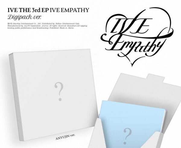 IVE - IVE THE 3rd EP [IVE EMPATHY] (Digipack Ver.) (6 TYPES Random) kaeguli kpop shop albums and merchandise