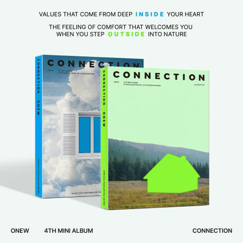 ONEW (SHINee) - 4TH MINI ALBUM [CONNECTION] outside inside kaeguli kpop shop albums and merchandise