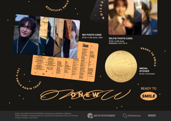 ONEW (SHINee) - 4TH MINI ALBUM [CONNECTION] (SMILE Ver.) kaeguli kpop shop albums and merchandise