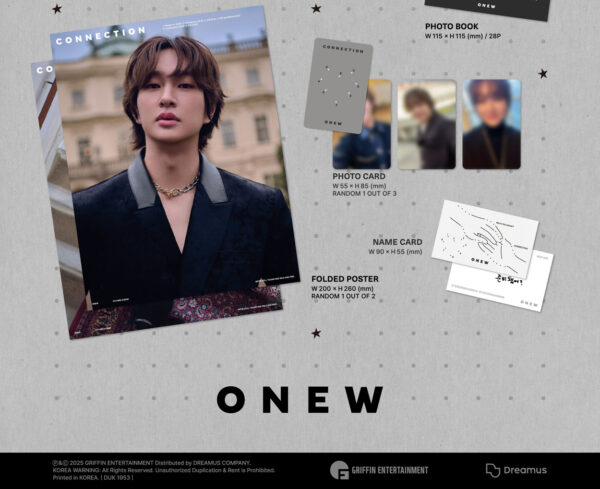 ONEW (SHINee) - 4TH MINI ALBUM [CONNECTION] (Digipack Ver.) (On Ver.) new ver kaeguli kpop shop albums and merchandise