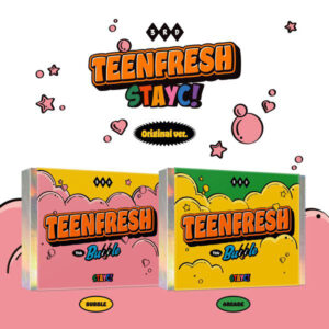 STAYC - The 3rd Mini Album [TEENFRESH] (BUBBLE Ver.) arcade version kaeguli kpop shop albums and merchandise